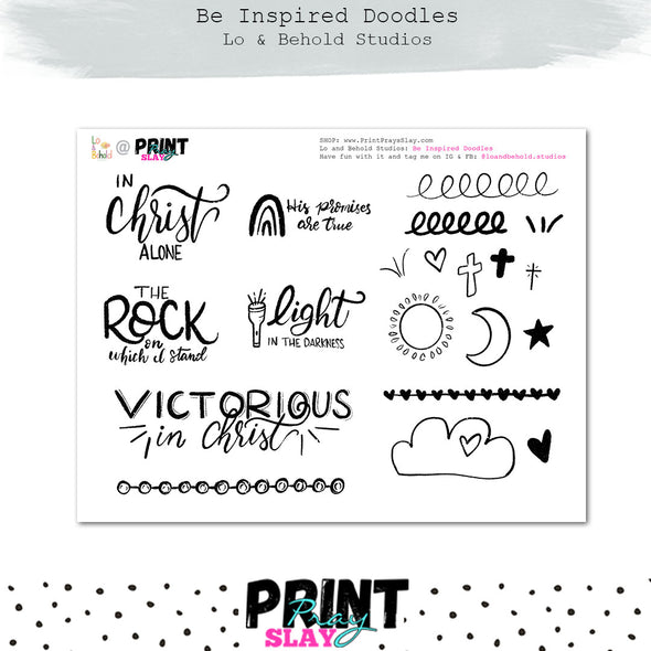 Be Inspired Doodles LBS