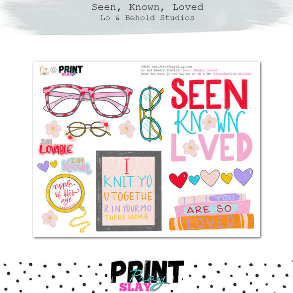 Seen, Known, Loved LBS