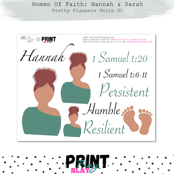 Women of Faith: Hannah & Sarah PPUSC