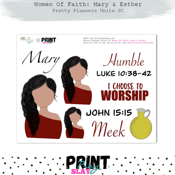 Women of Faith: Mary & Esther PPUSC