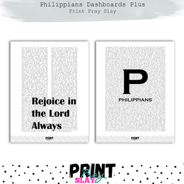 Philippians Dashboards Plus