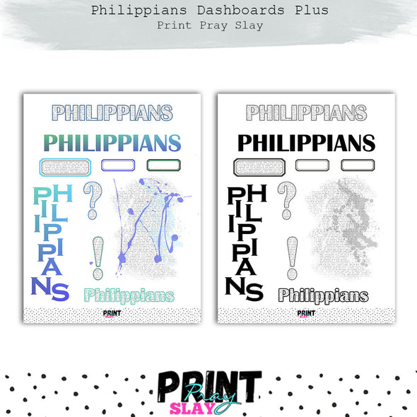 Philippians Dashboards Plus