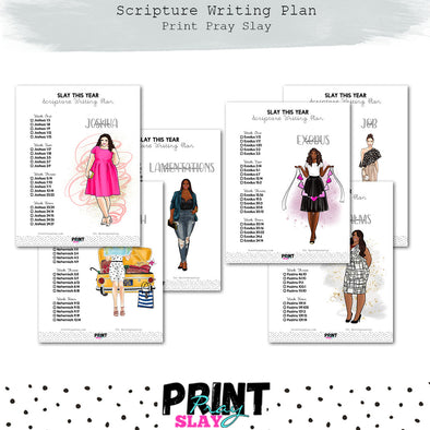 Scripture Writing Plan #2 (16 pages)