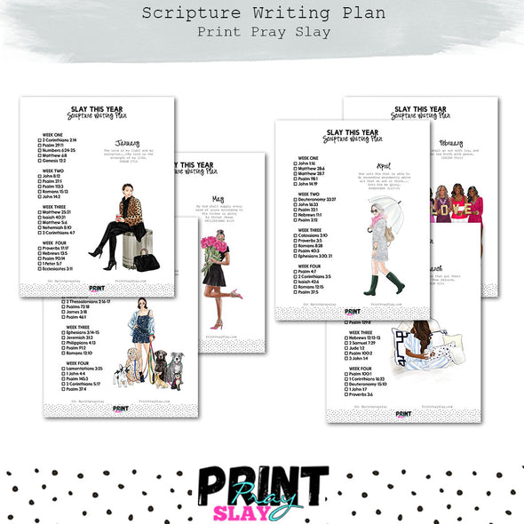 Scripture Writing Plan #1 (29 pages)
