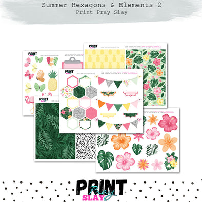 Summer Hexagons & More 2