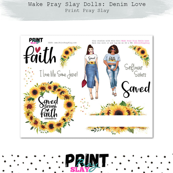 Wake Pray Slay: Denim Love All Dolls