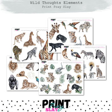 Wild Thoughts Elements (30 pgs)