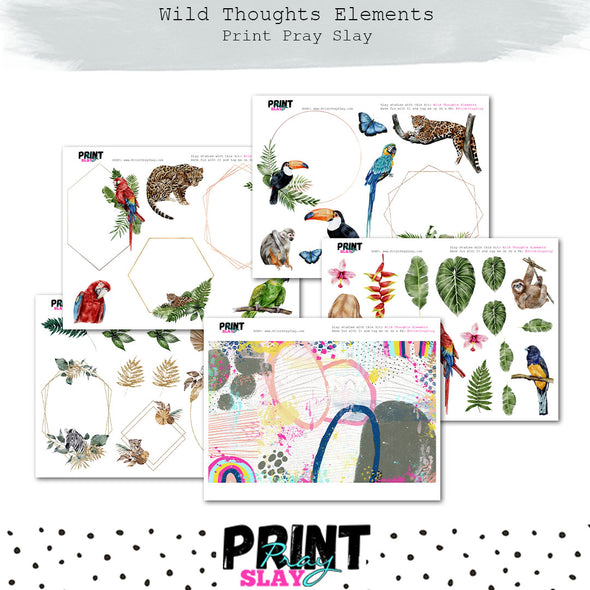 Wild Thoughts Elements (30 pgs)