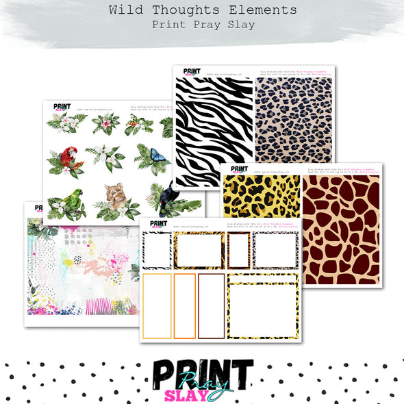 Wild Thoughts Elements (30 pgs)