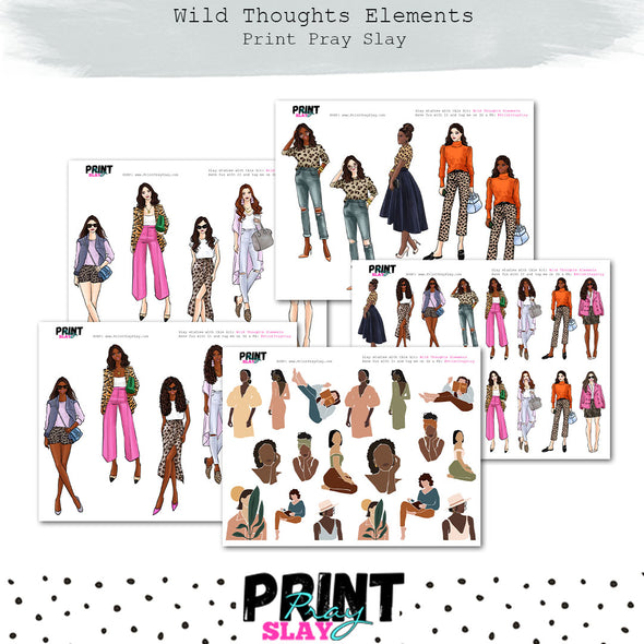 Wild Thoughts Elements (30 pgs)