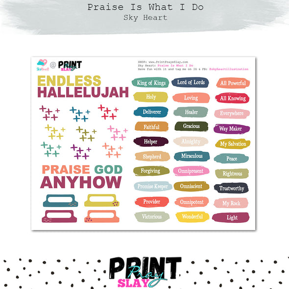 Praise Is What I Do SH