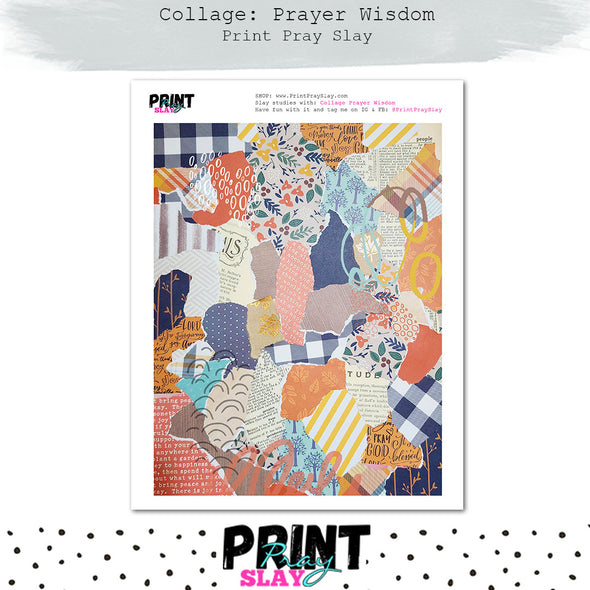Collage Sheets - Prayer Wisdom