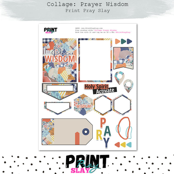 Collage Sheets - Prayer Wisdom