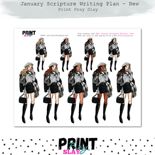 January Scripture Writing Plan - NEW