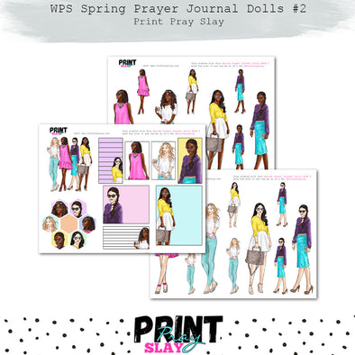 WPS Spring Prayer Journal Dolls Set #2