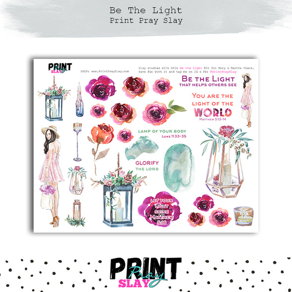 Be the Light Kit - Mary & Martha Plans LT