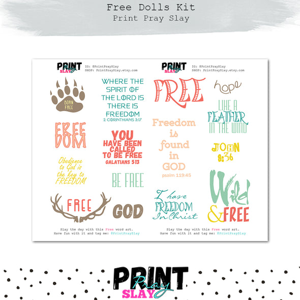 Free Dolls Kit