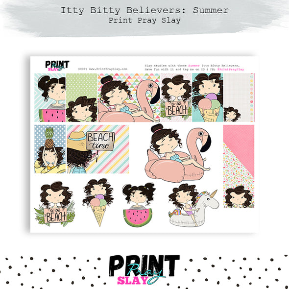 Summer Itty Bitty Believers LT Brunette