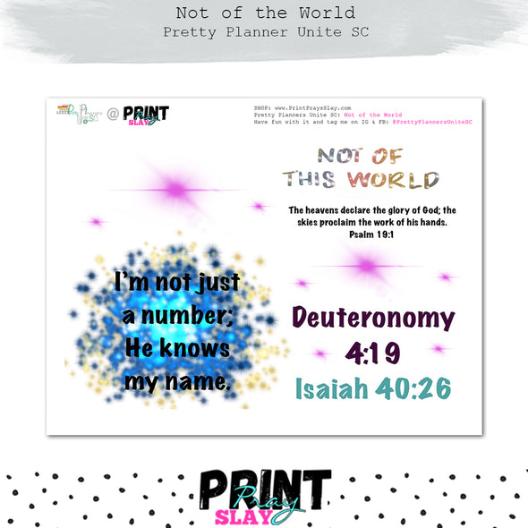 Not of the World PPUSC