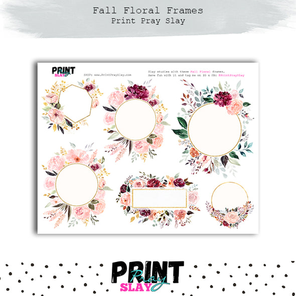 WPS Fall Floral Kit LT