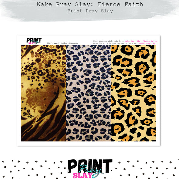 Fierce Faith Wake Pray Slay Dolls DP