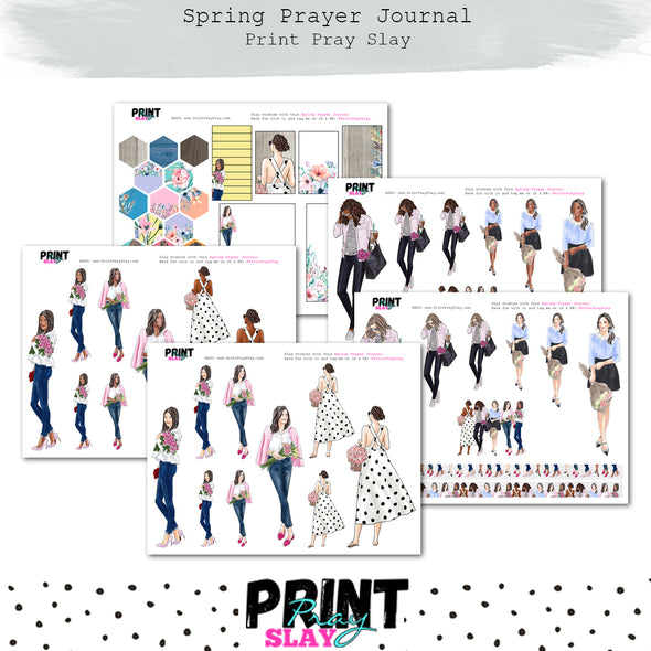 Spring Prayer Journal (27 pgs)