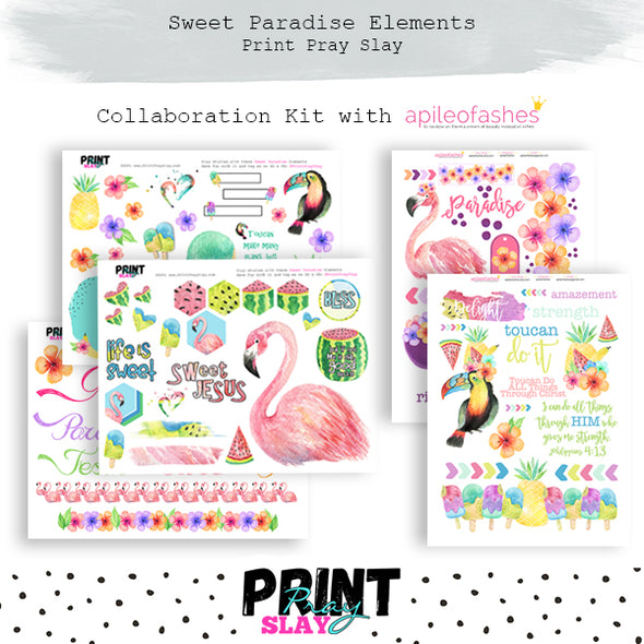 Sweet Paradise Collab Kit