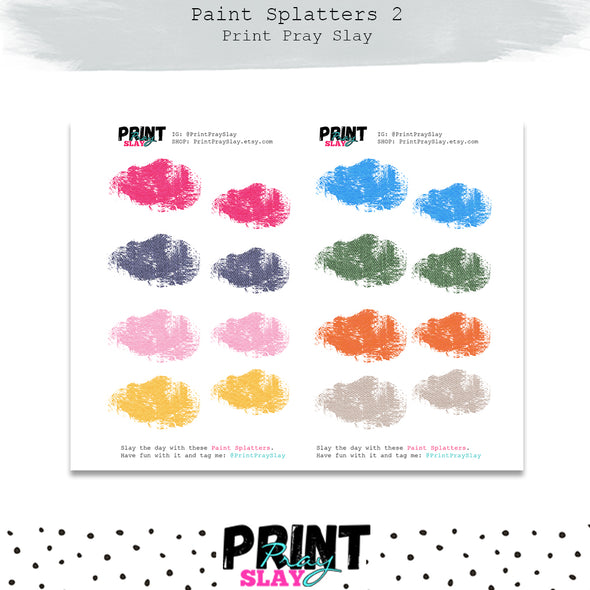Paint Splatters 2