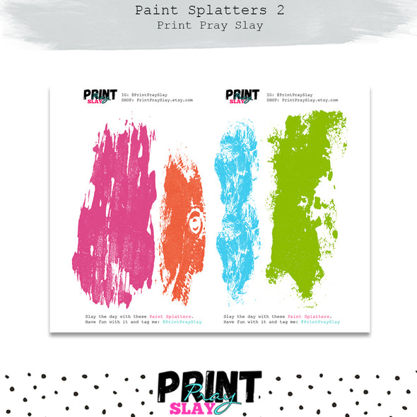 Paint Splatters 2
