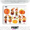 Fall Sticker Book