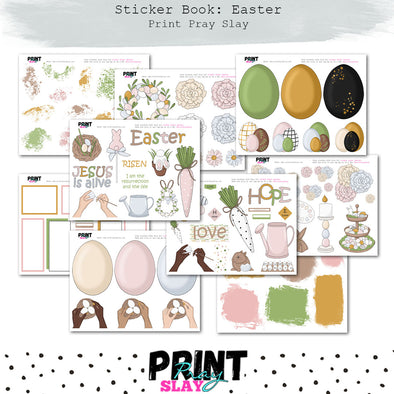 Easter Sticker Book